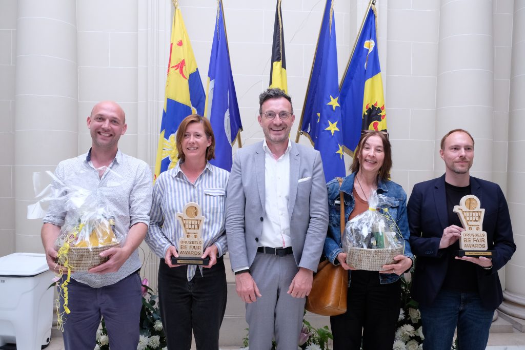 Jette et la Ville de Bruxelles récompensées aux Brussels Be Fair Awards 2022