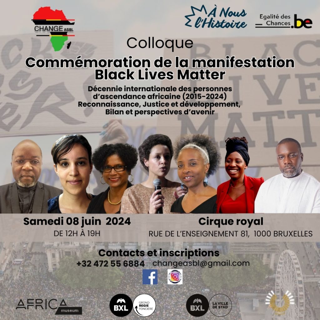 Colloque : Commémoration de la manifestation BLACK LIVES MATTER