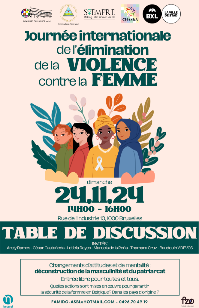 Journée Internationale de l’élimination de la violence contre la femme