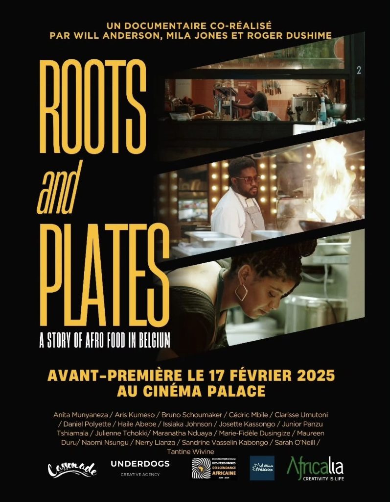 Lancering van de documentaire “Roots and Plates, a History of Afro Cuisine in Belgium”.