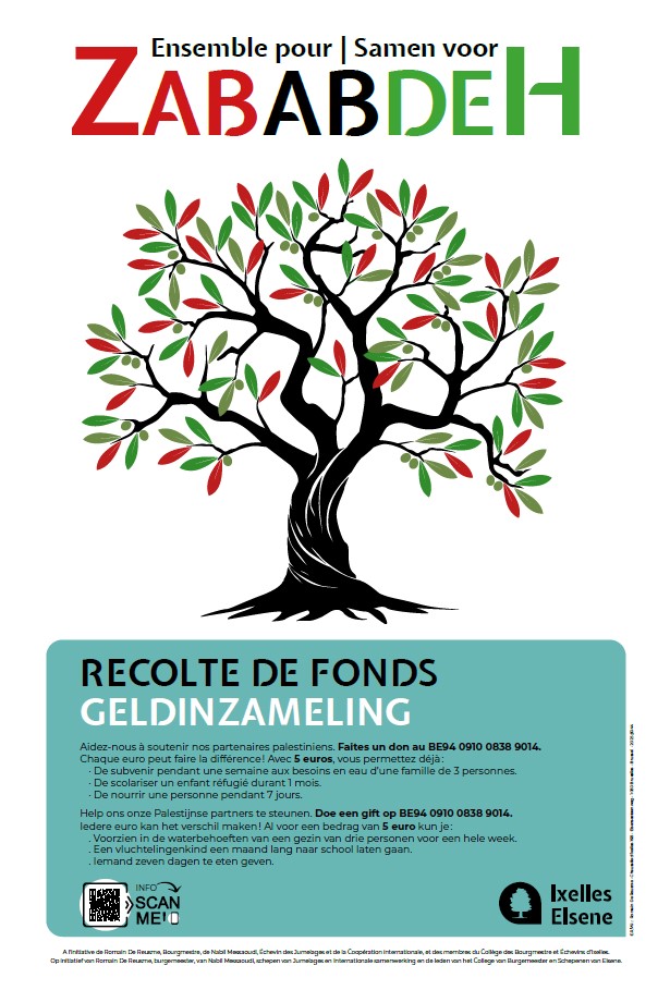 Zababdeh/Ixelles : appel aux dons