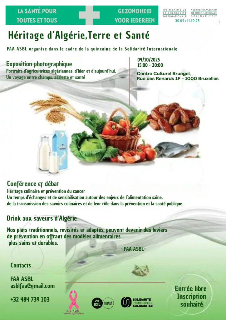 Héritage d’Algérie, Terre & Santé