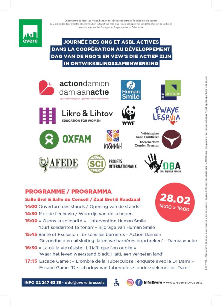 Evere&nbsp;: Journée des&nbsp;ONG