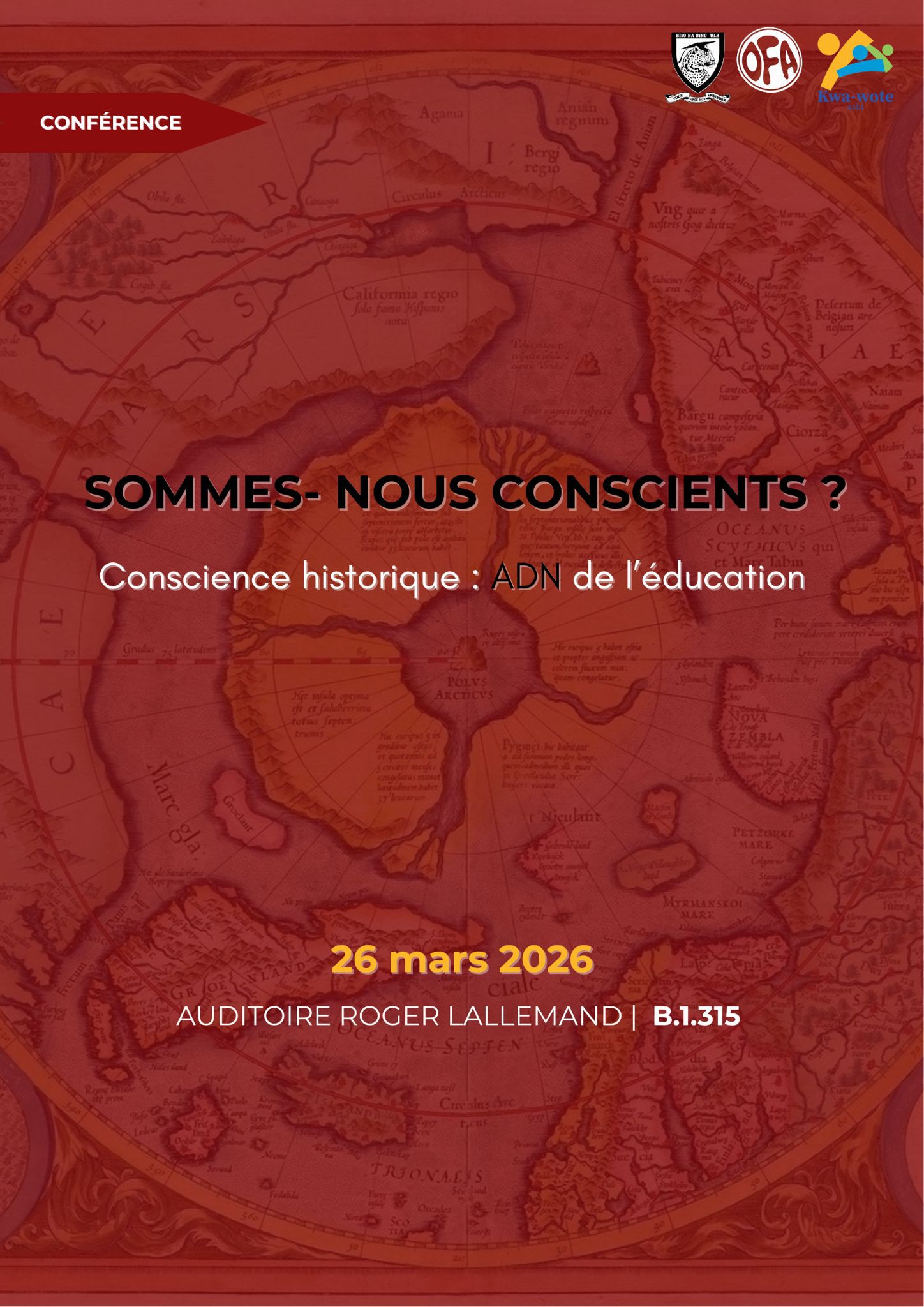 SOMME-NOUS CONSCIENTS&nbsp;?